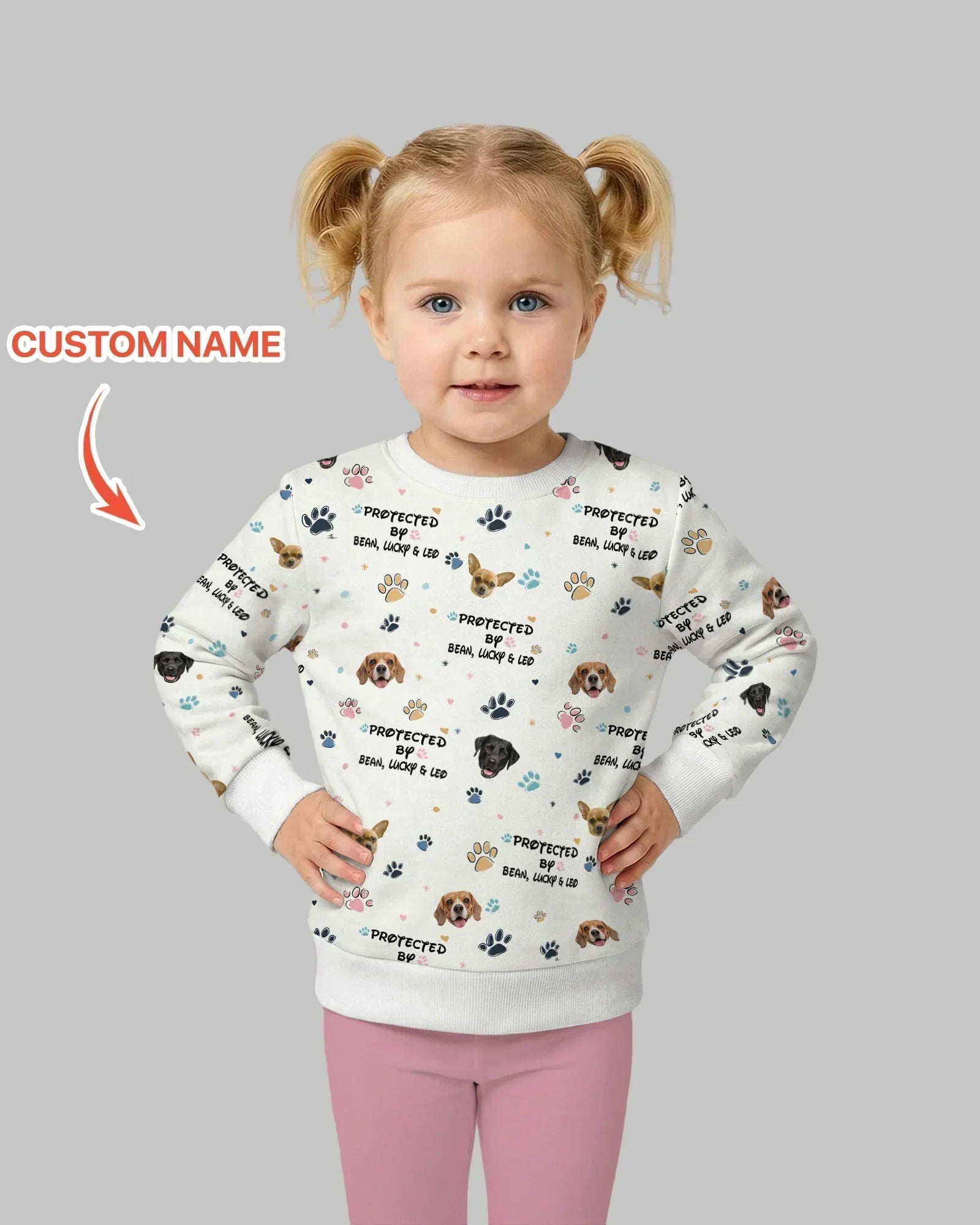 Custom Dog Photo Pattern 