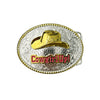 TOPACC  Western Cowgirl Cowboy Hat Belt Buckle