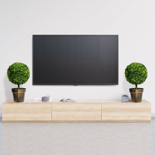 2 Pieces 24 Inch Artificial Boxwood Topiary Ball Tree for House and Office