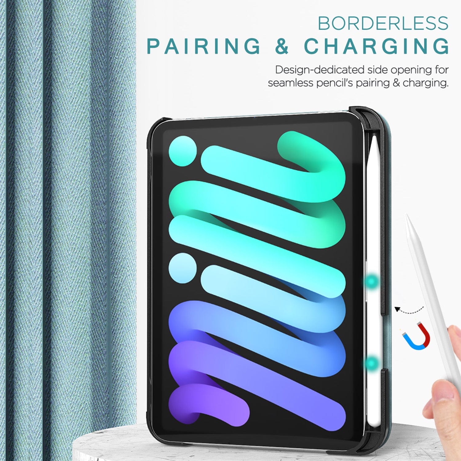 Venture Series Kickstand Case - Apple iPad mini (A17 Pro) and Apple iPad mini (6th Generation 2021)