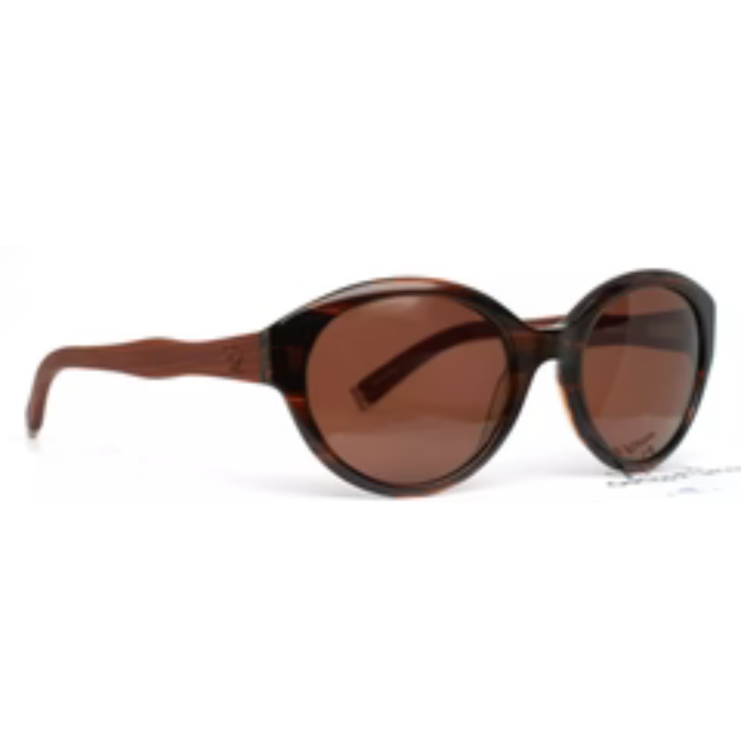 Diagram Amber Wood Womens Round Full Rim Sunglasses Snake Oil Guru