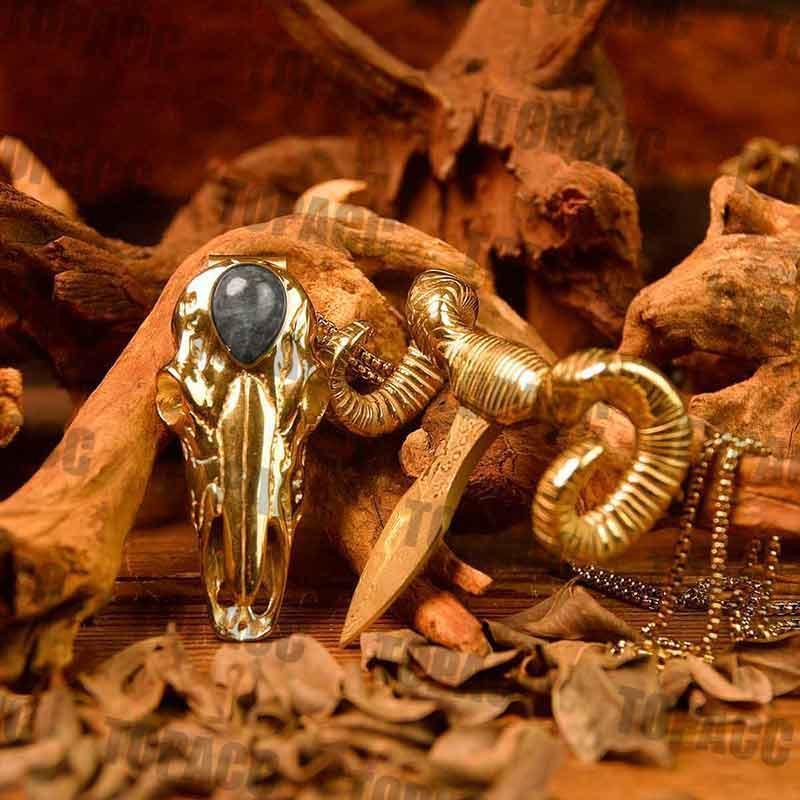 TOPACC Argali Skull - Gifts for You 'n Me