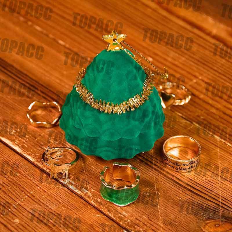 Christmas Ring Set of Six - Gifts for You 'n Me