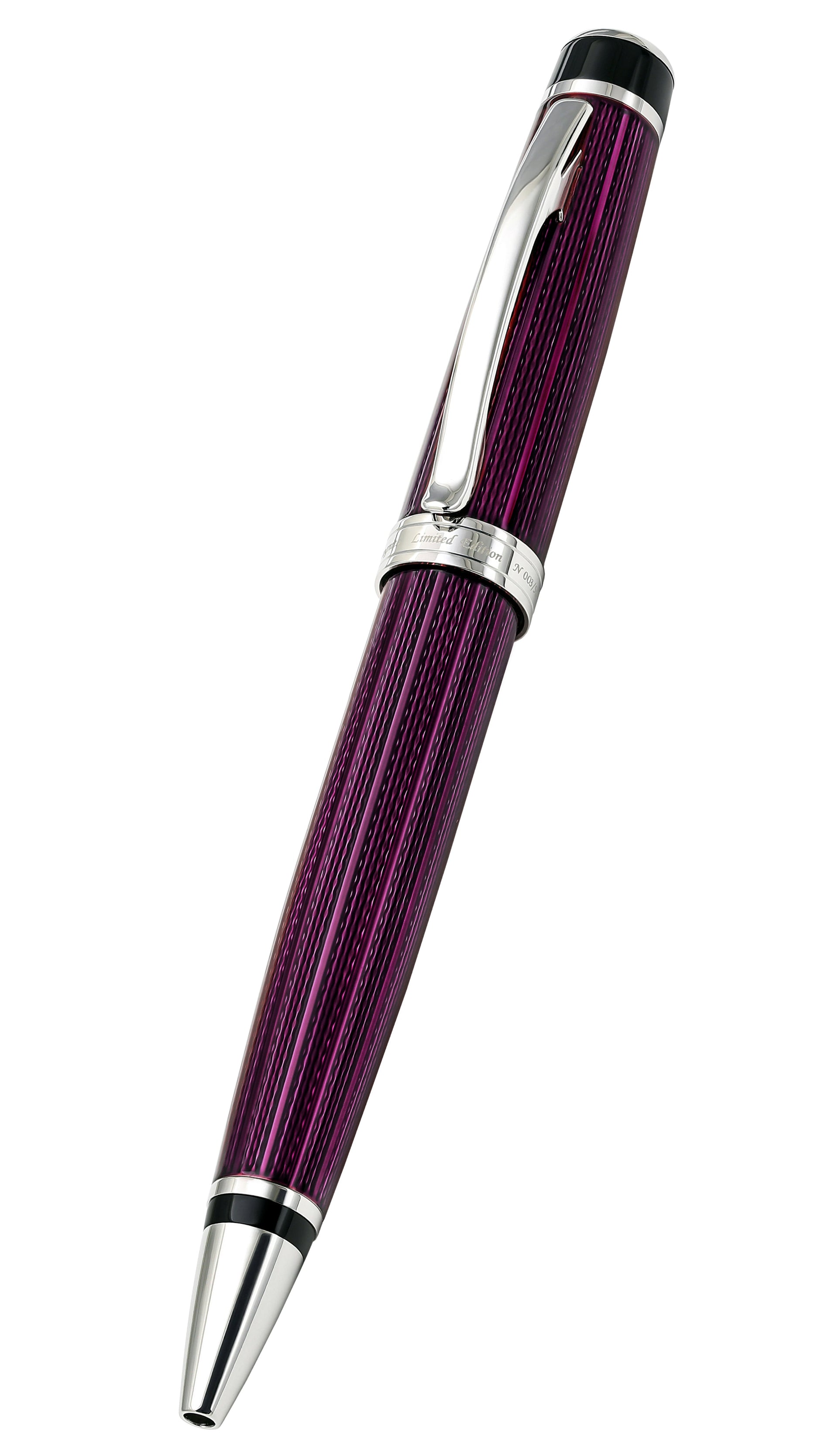 Incognito Purple Diamond-Cut Ballpoint Pen