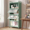 5-Tier Kitchen Baker's Rack with Flip-up PC Doors-Green