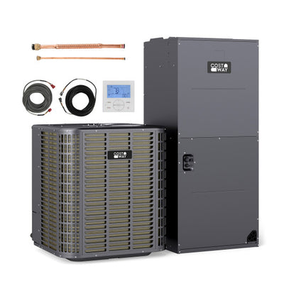 5 Ton 17 SEER2 High-Performance Heat Pump System (Operates down to 5°F)