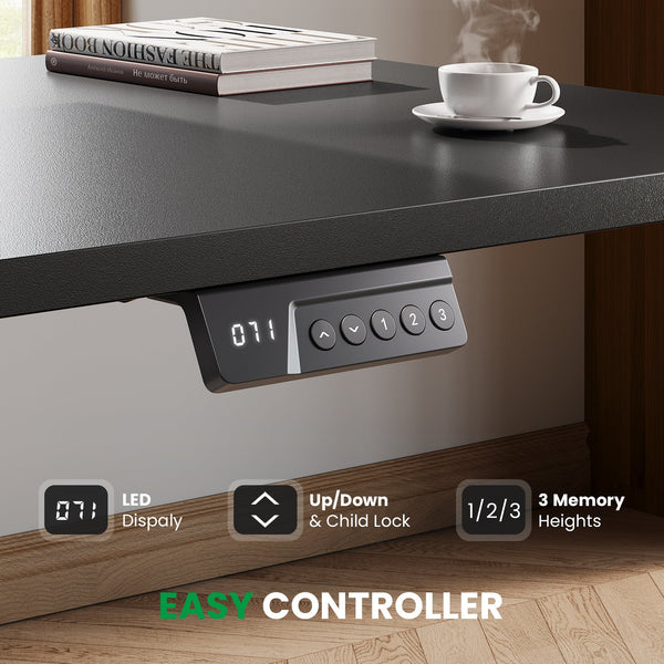 OdinLake S4 Home Office  L Shaped Standing Desk(75