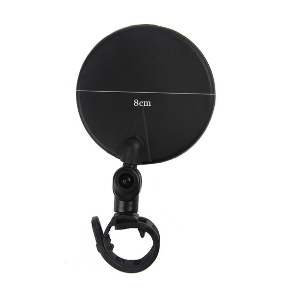 2Pcs Bicycle Mirror Universal Handlebar Rearview Mirror 360 Degree Rotate For Bike Bicycle Cycling Accessories Wide Angle Convex Mirror Adjustable Rotatable Handlebar For Mountain Bike Off Road Bike and Fixed Gear Bike Handlebars