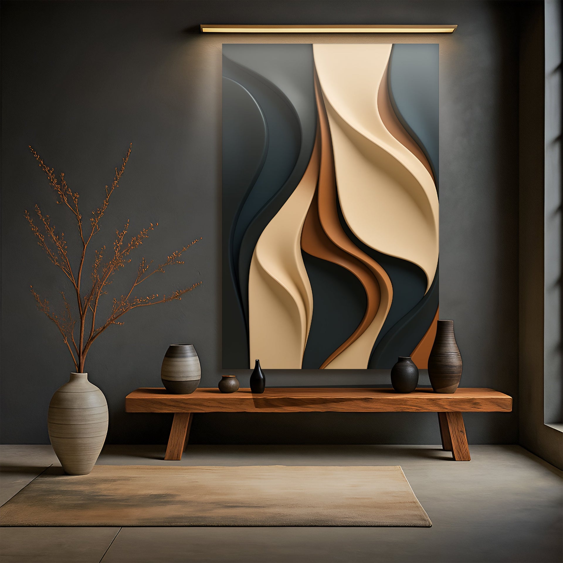 Modern Abstract Minimalist Wall Art
