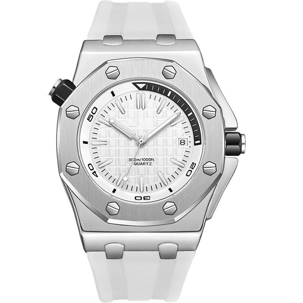 Luxury Stainless Steel Quartz Watch Men Military Watch Causal Fashion Excellent Wristwatch