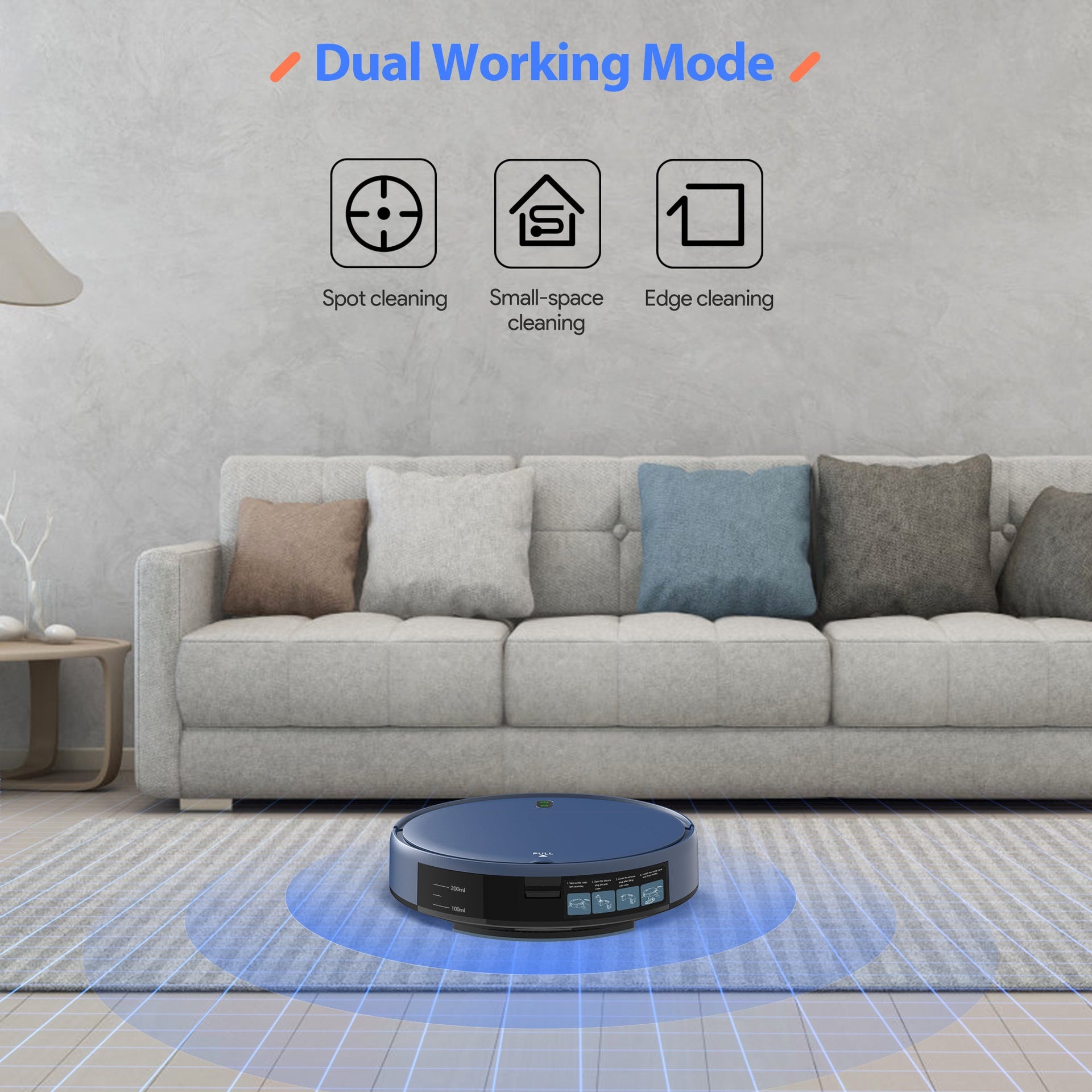 Smart 3-in-1 Robot Vacuum Cleaner (BR151)