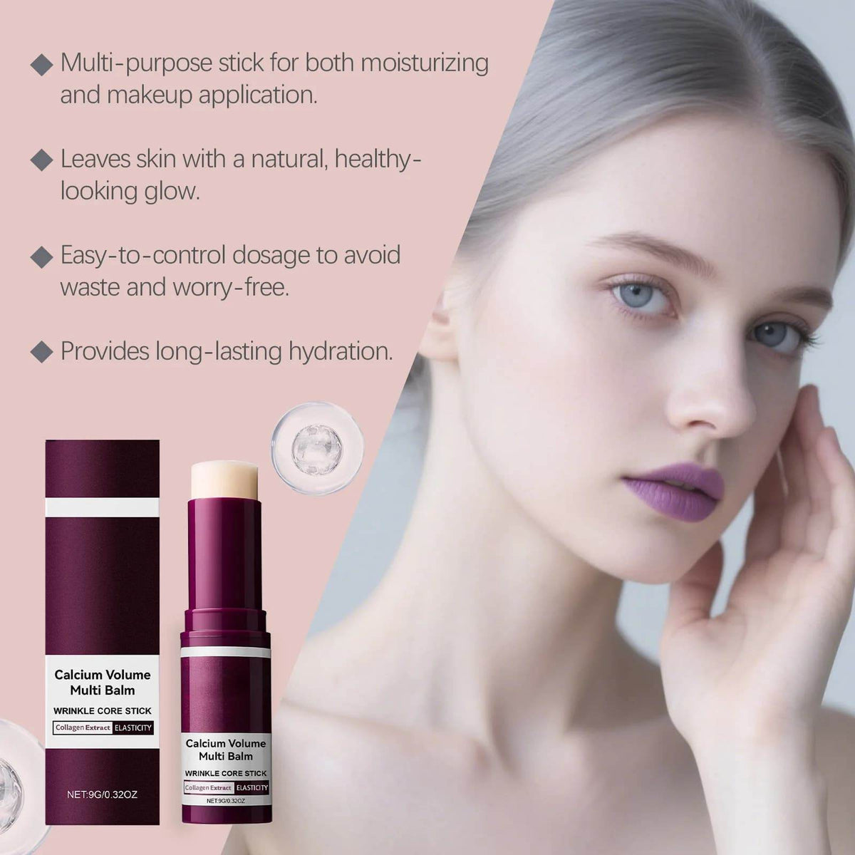 Calcium Multi Balm Stick – Anti-Aging, Moisturizing, Wrinkle Care and Skin Tightening