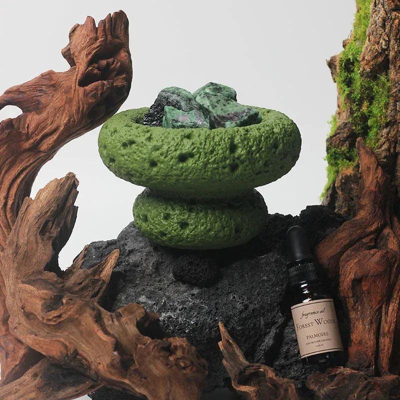 Green Moon Diffuser - Forest Woods - Gifts for You 'n Me