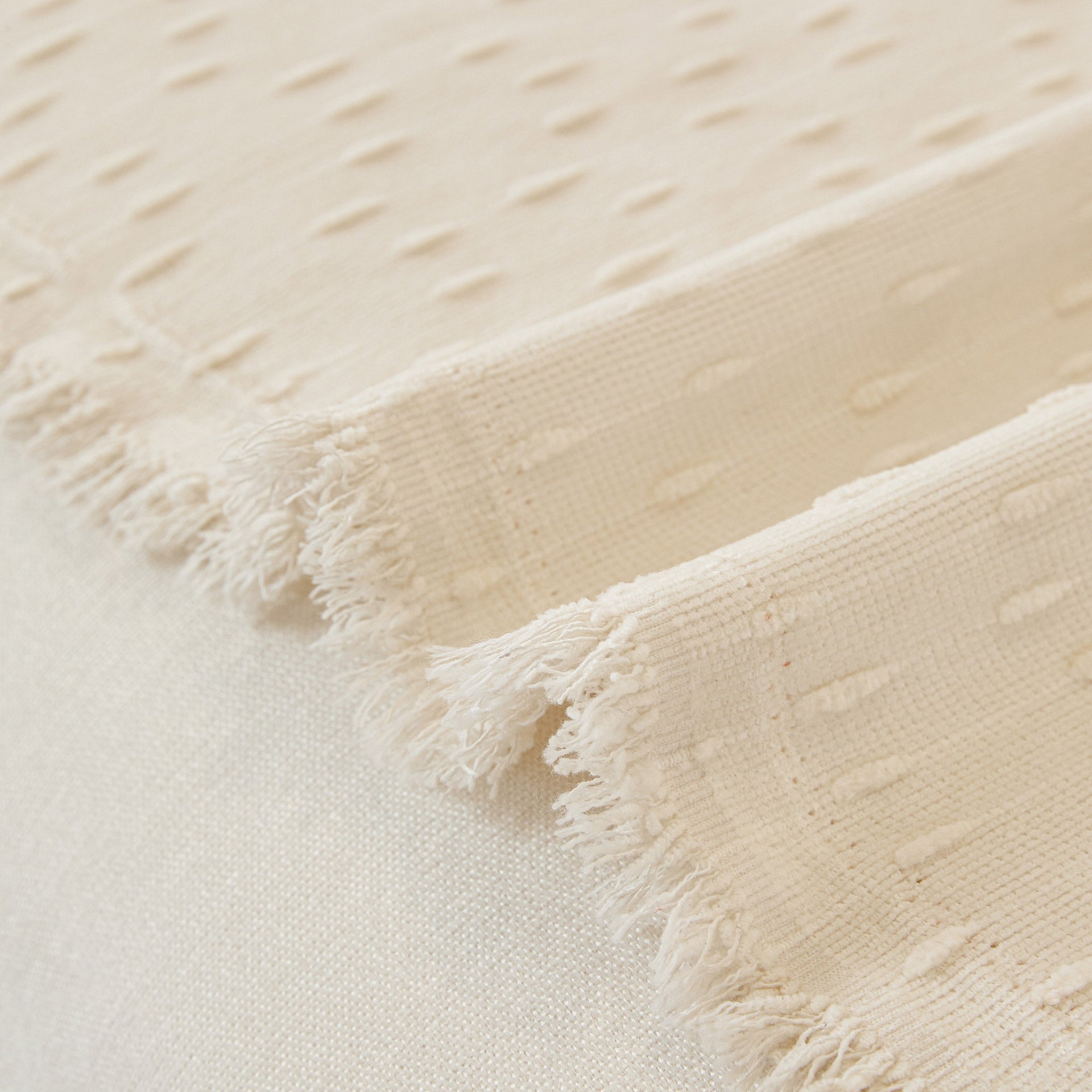 Textured Throw Blanket with 3D Dobby Weave, Minimalist Furniture Protector for Couch