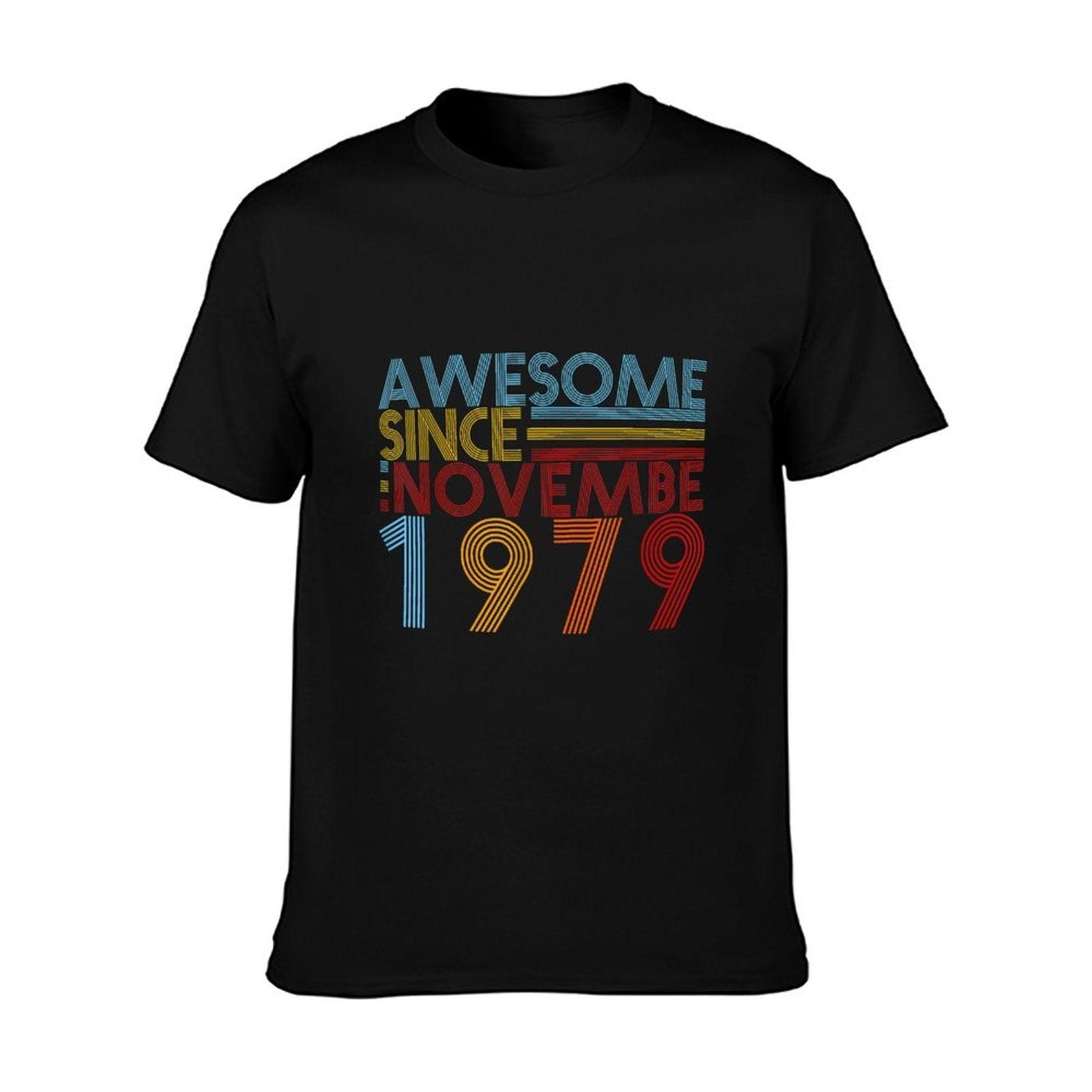 Nov 1979 40 Years Old 40th Birthday Gift For Men Women Kid  Graphic-printed T-Shirt