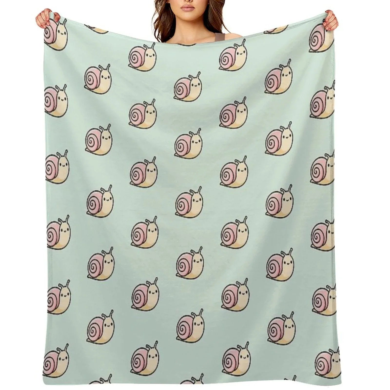 Snail Throw Blanket