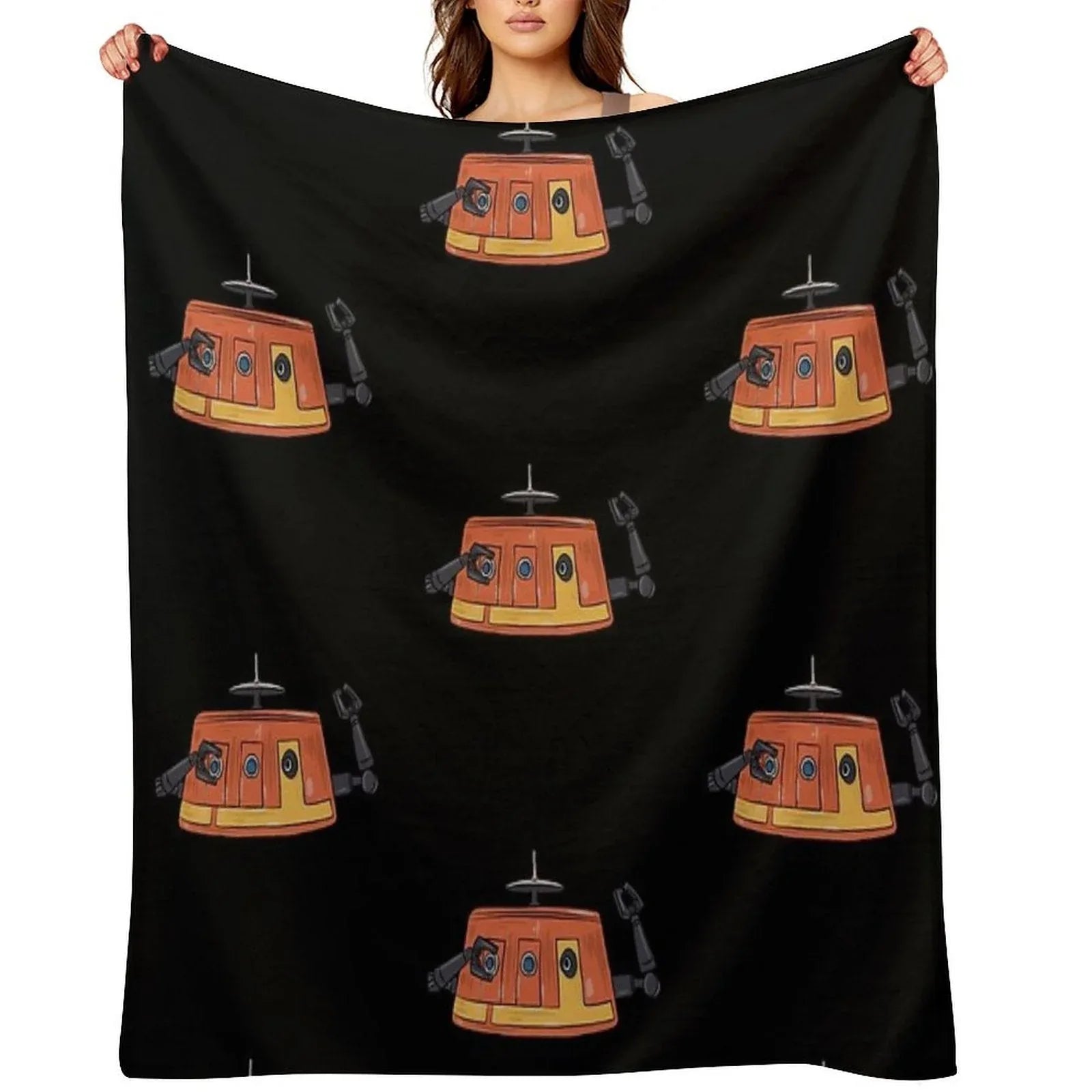 Chopper Throw Blanket