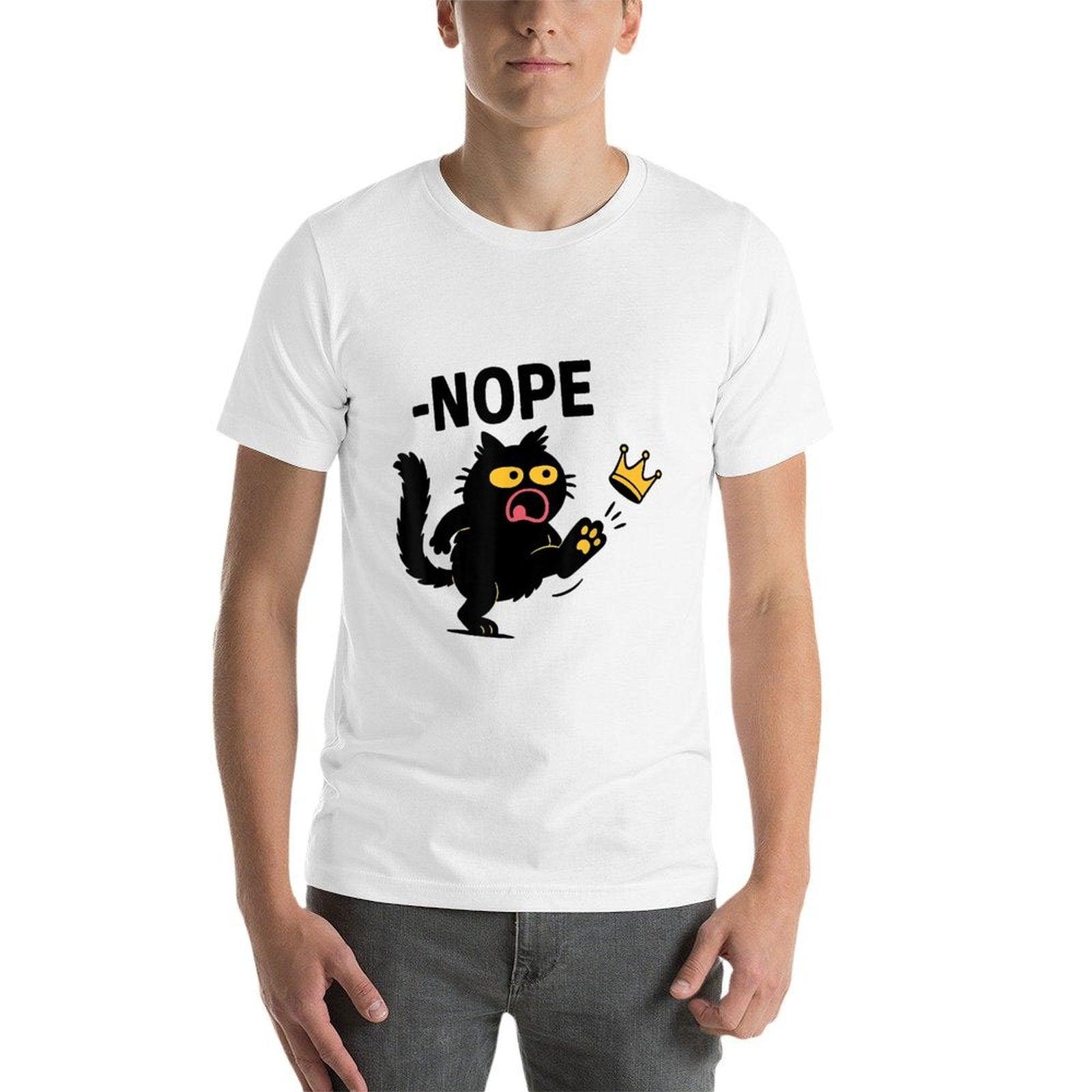 No Kings in America Black Cat  Moisture-wicking T-Shirt