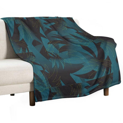 Tropical Pattern Comfort Throw Blanket