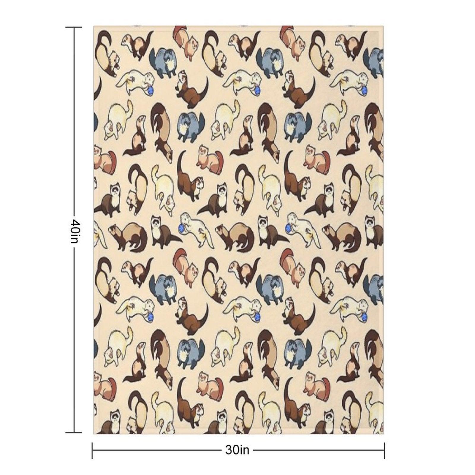Cat Snakes Throw Blanket