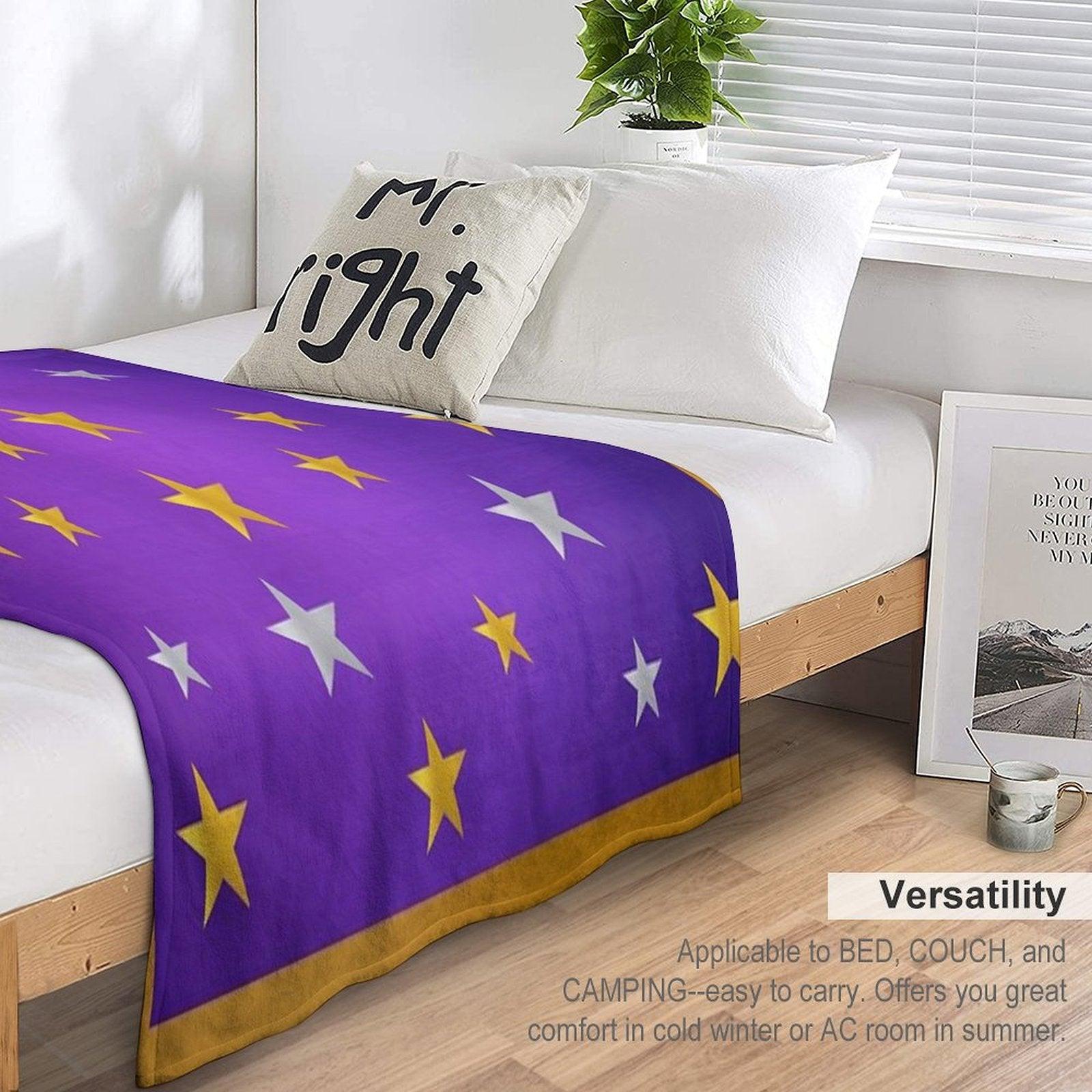 The Big Comfy Couch Blanket Pattern (Loonette's Blanket) Throw Blanket
