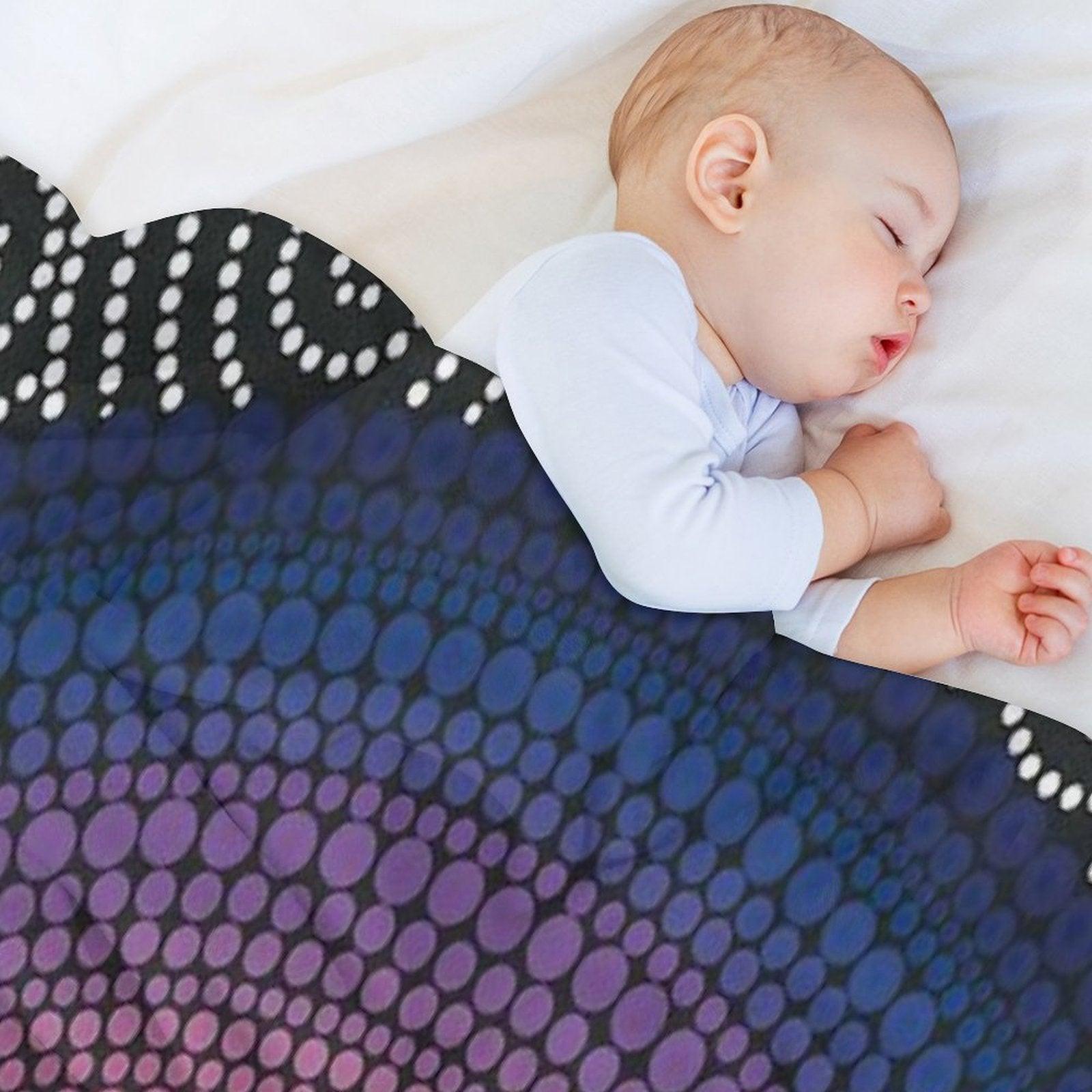 The Calm Beneath Throw Blanket