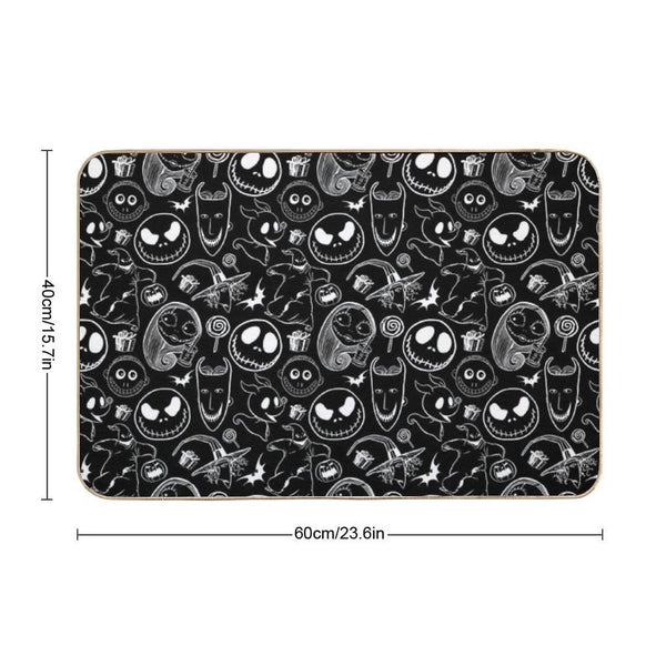 Nightmare before Christmas Bath Mat
