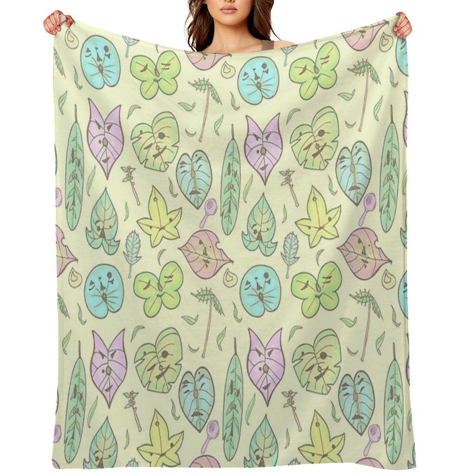 Hestu's Friends (Yellow Ver.) Throw Blanket