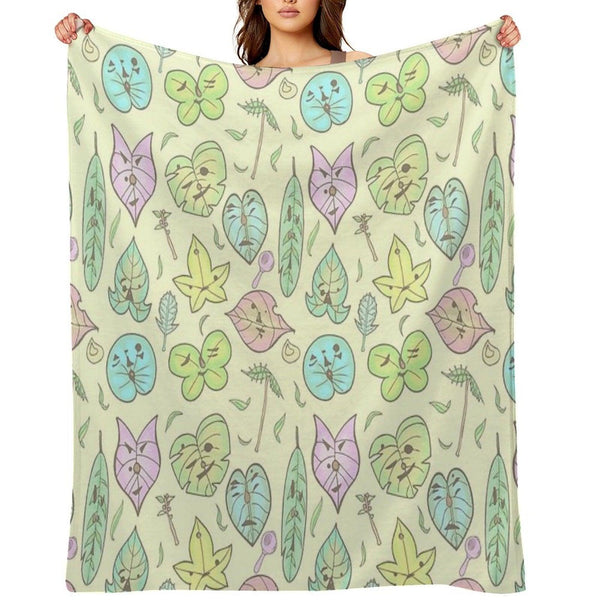 Hestu's Friends (Yellow Ver.) Throw Blanket