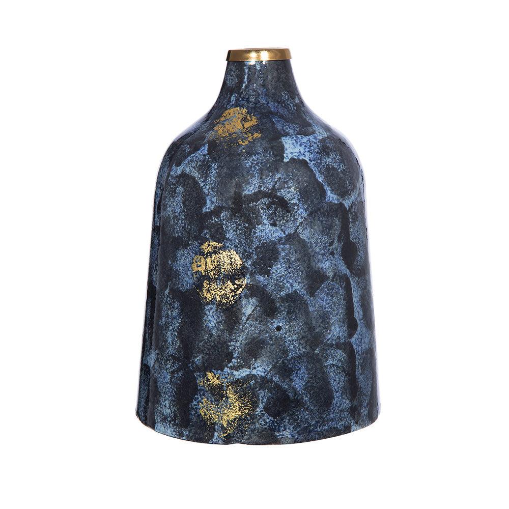 Modern Art Glass Floral Accent Vase