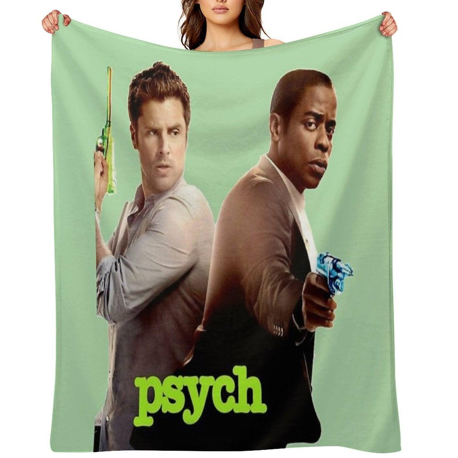 Psych Design Throw Blanket