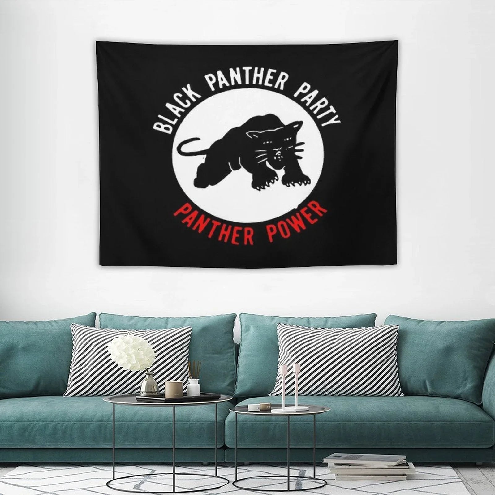 THE BLACK PANTHER PARTY Tapestry