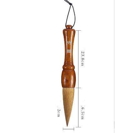 Large Wolf and Sheep Bristle Chinese Calligraphy Brushes