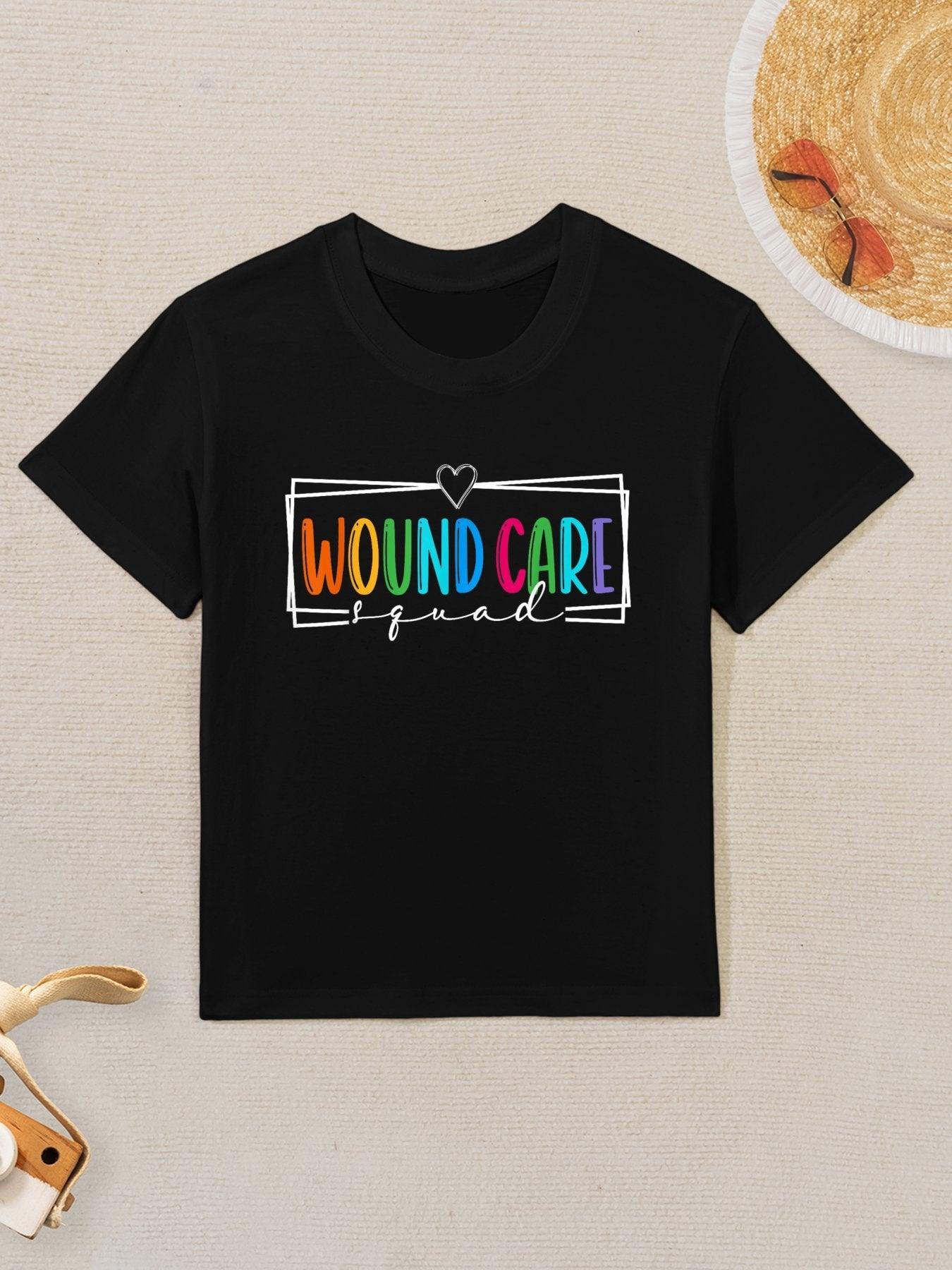 Wound Care Nurse Squad Appreciation Graduation Staff RN Kids T-Shirt