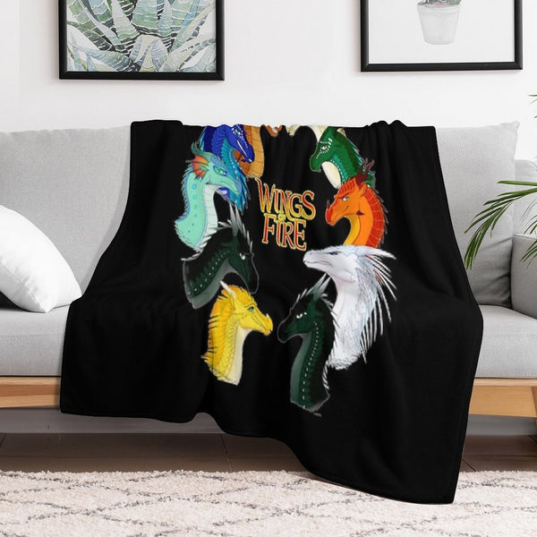 Wings Of Fire Eco-conscious Throw Blanket