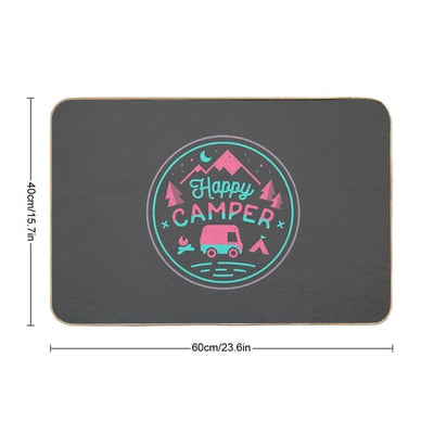 Happy Camper Soft-top  Long-Lasting Bath Mat
