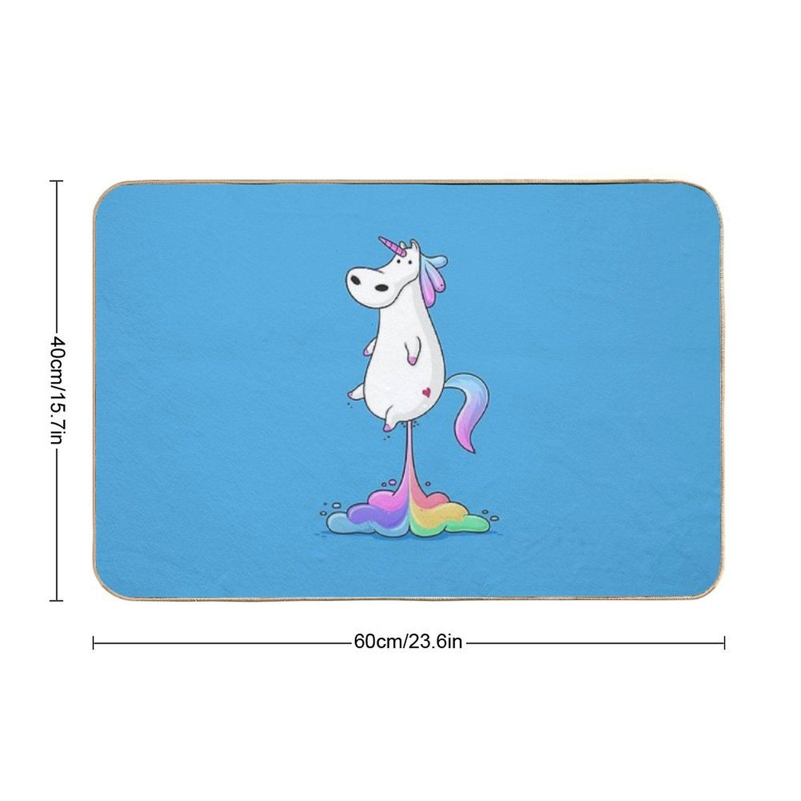 Unicorn Fart Bath Mat