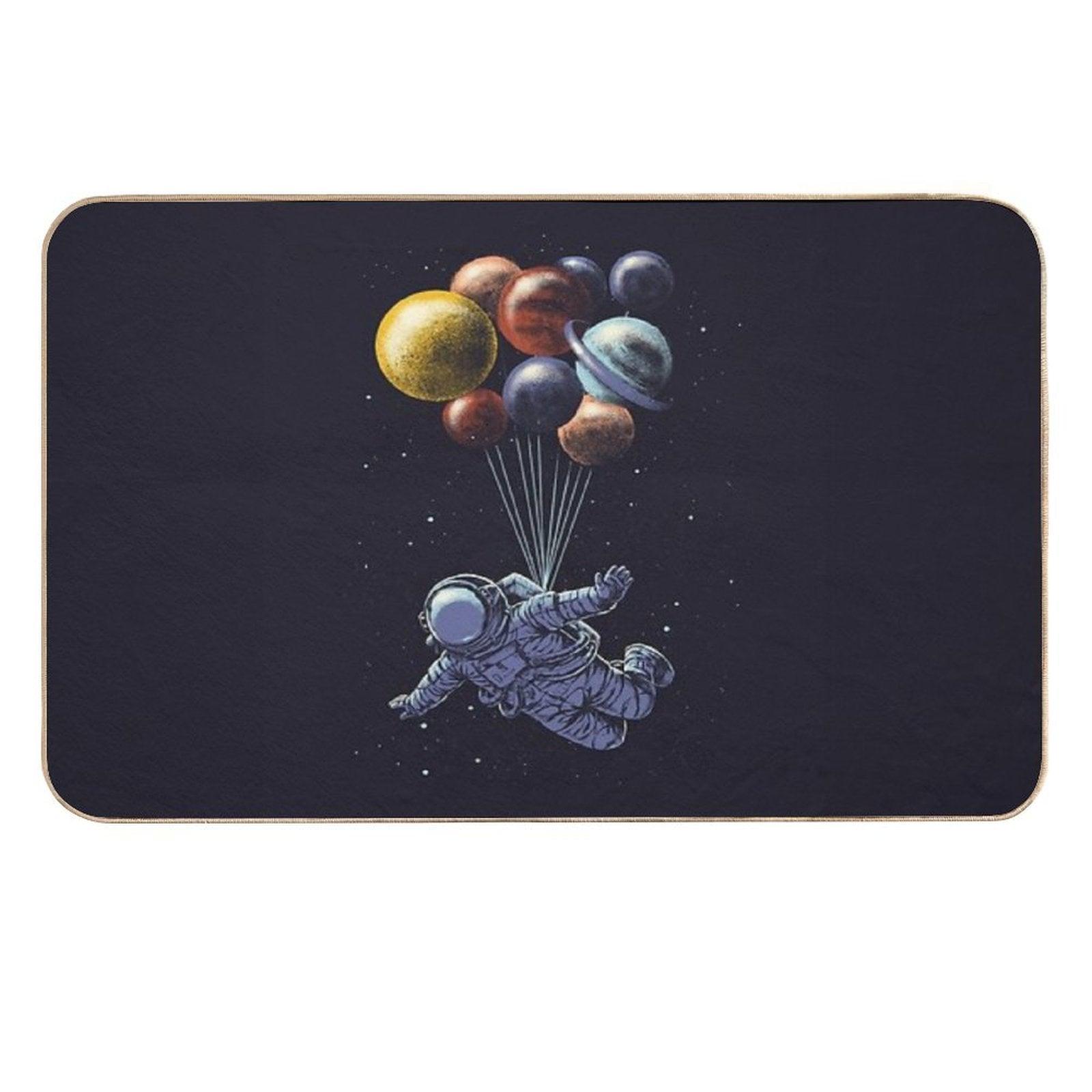 Space Travel  Pet-Safe Bath Mat