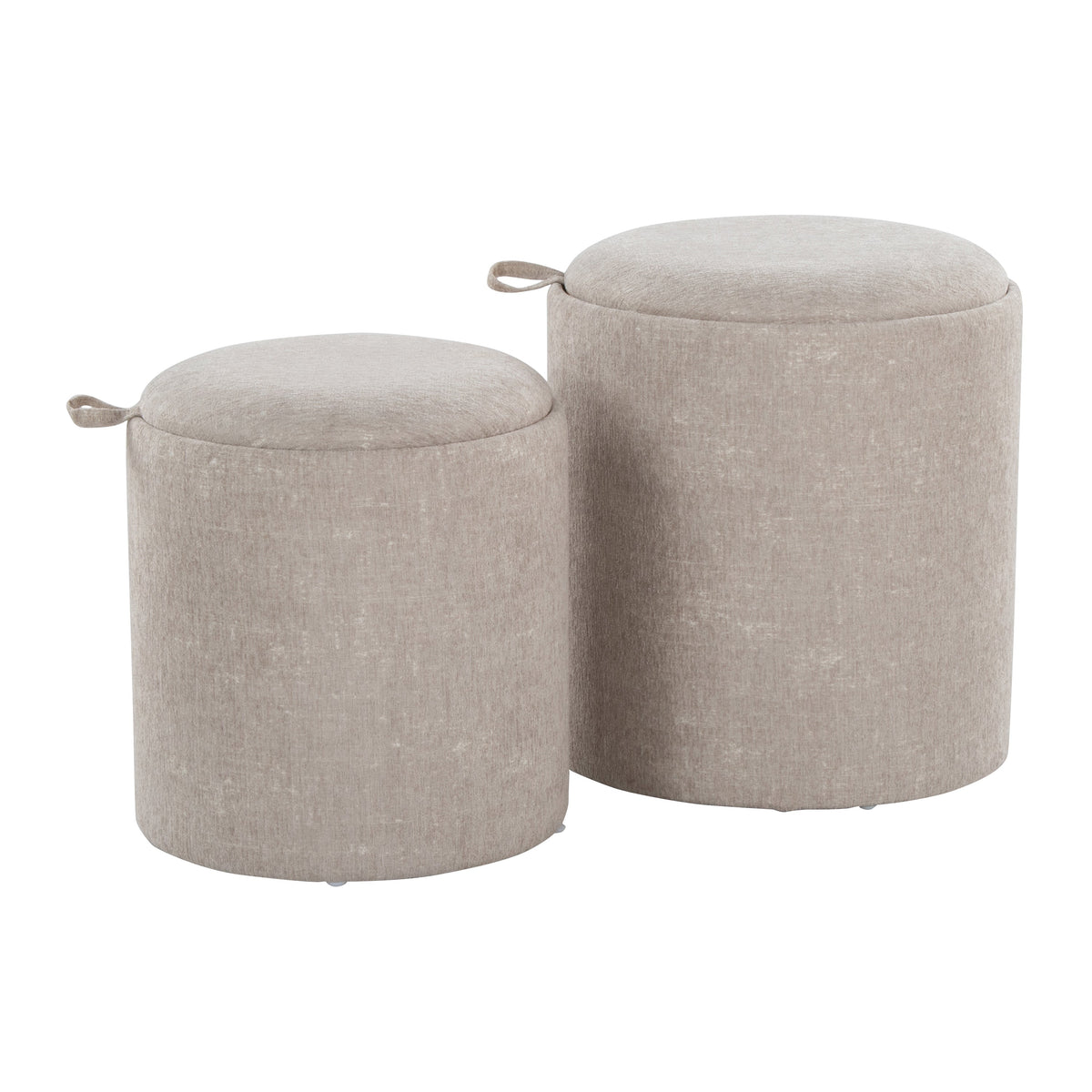 Contemporary Nesting Ottoman Set