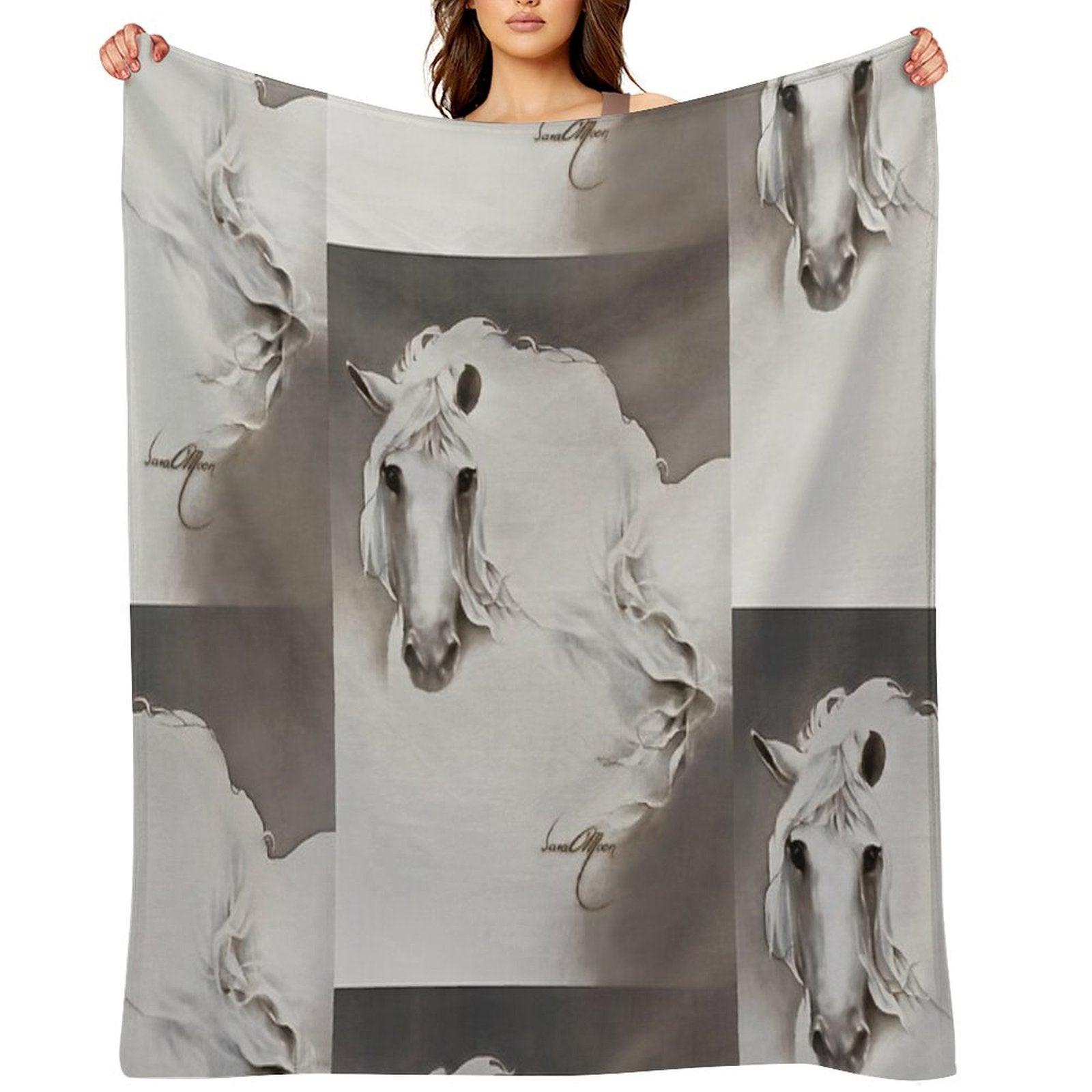 The Queen Throw Blanket