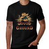 Boots On The Ground Western Cowboy Rodeo Country  Ribbed Collar T-Shirt