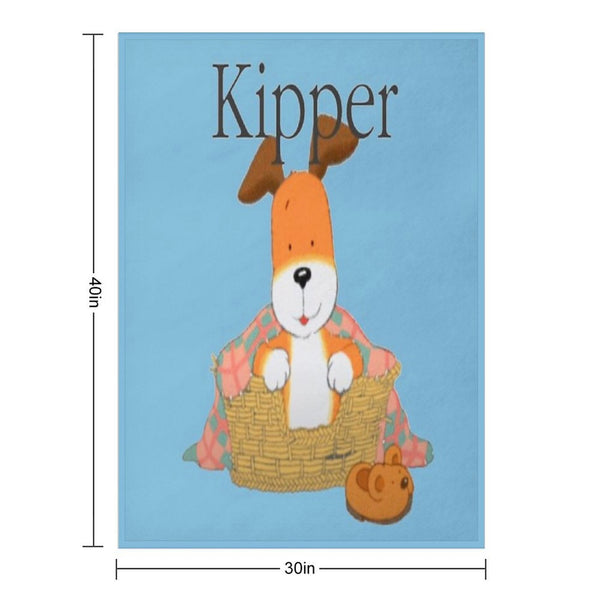 Kipper The Dog - Retro Children's TV Gift-ready Throw Blanket