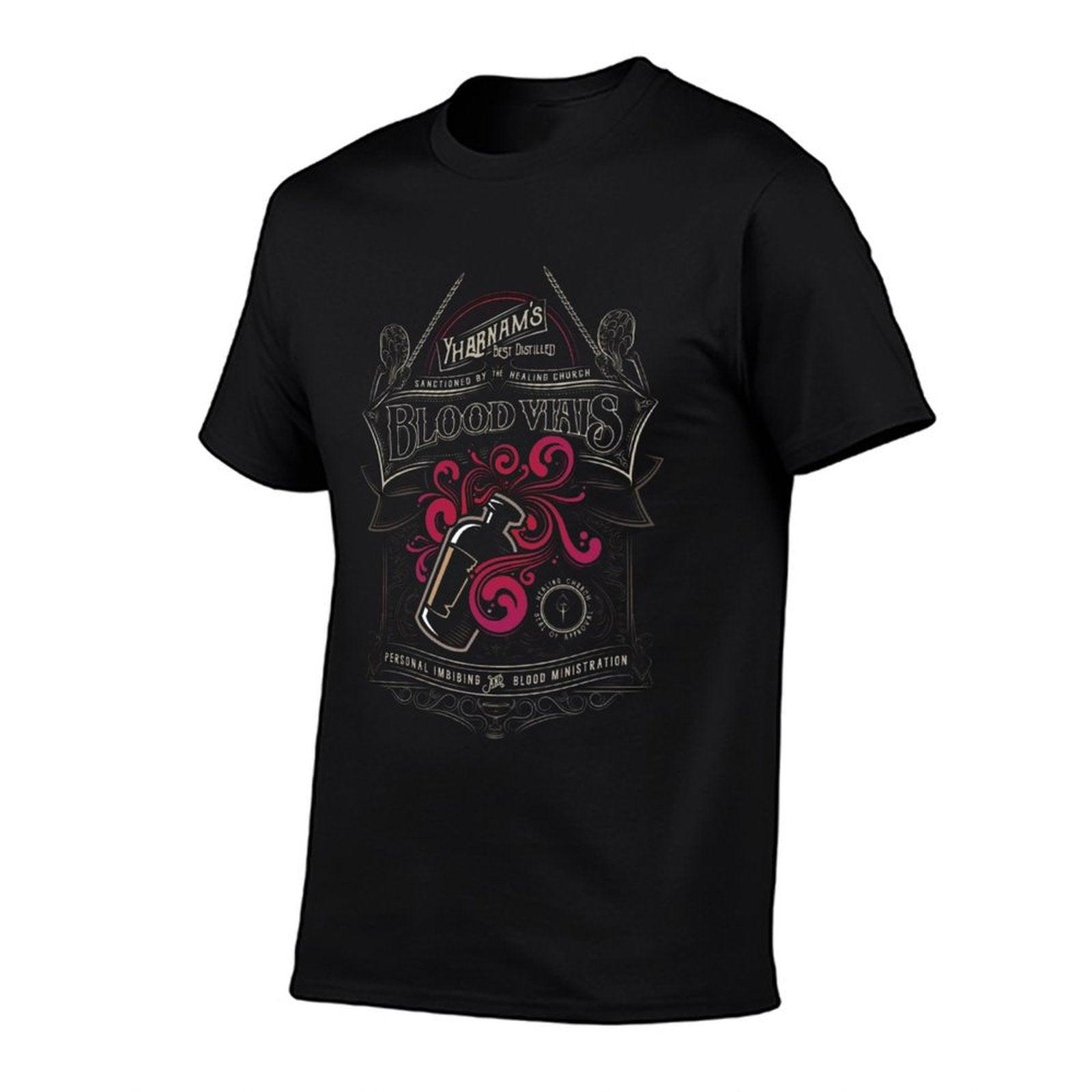 Yharnam's Blood Vials  Polyester Blend T-Shirt