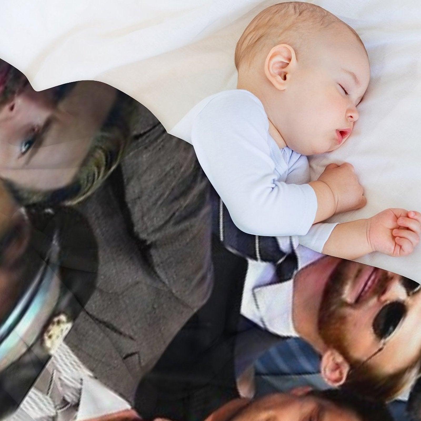 Chris Evans And Sebastian Stan Collage Merch Throw Blanket