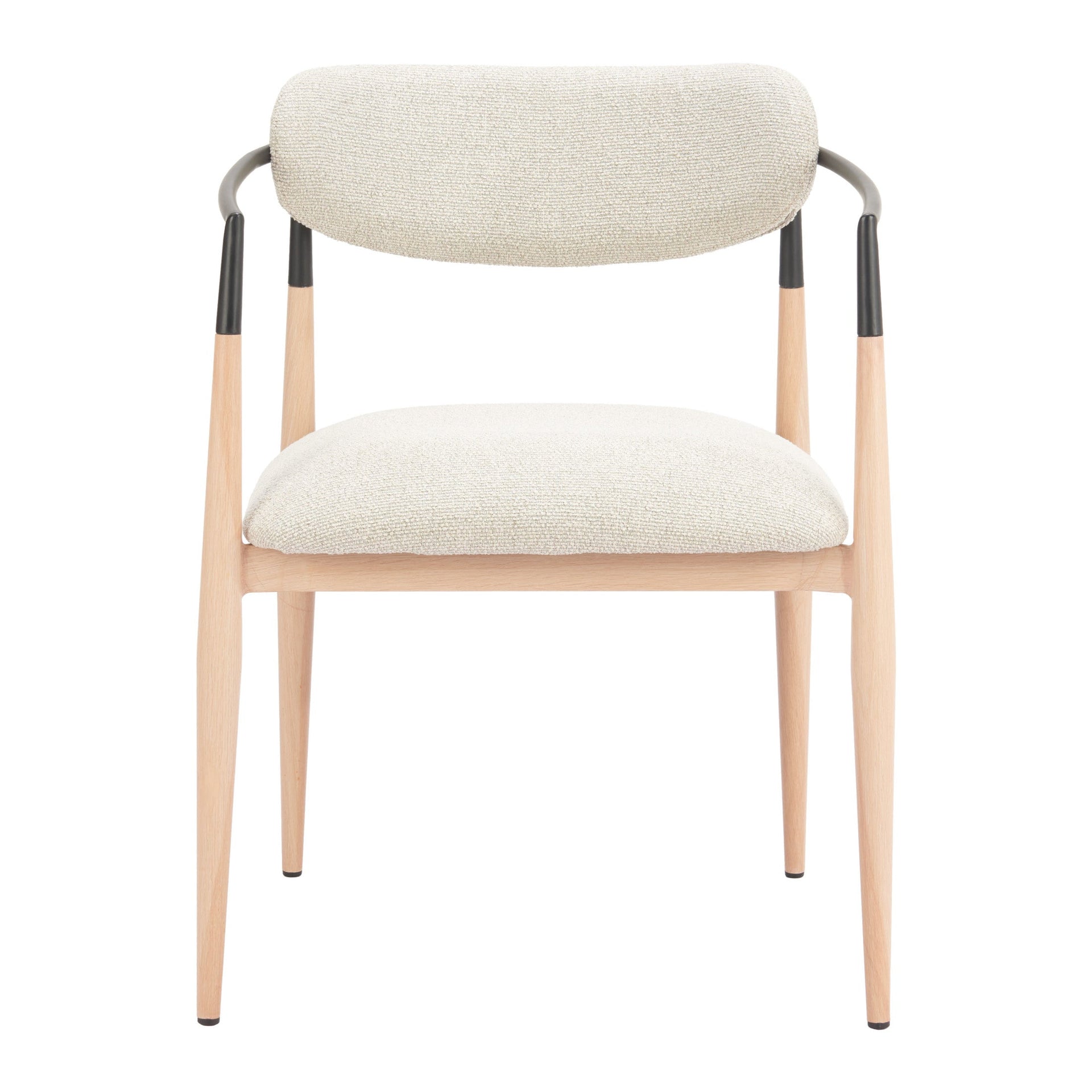 Equinox Dining Chair Oyster Gray & Natural