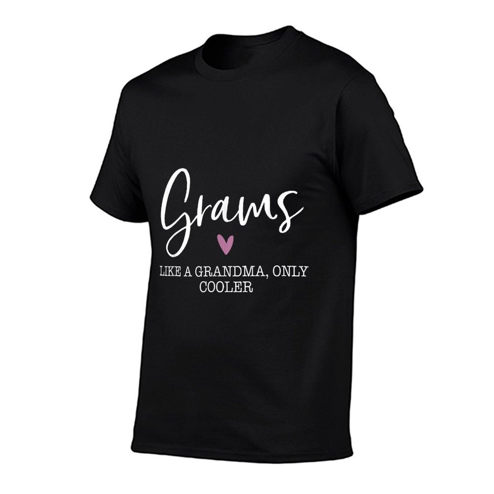 Grams Like A Grandma Only Cooler Heart Mother's Day Grams T-Shirt