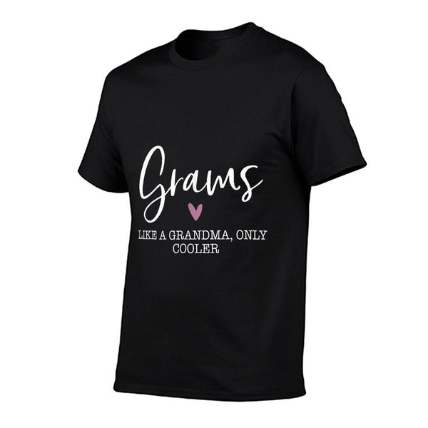 Grams Like A Grandma Only Cooler Heart Mother's Day Grams T-Shirt