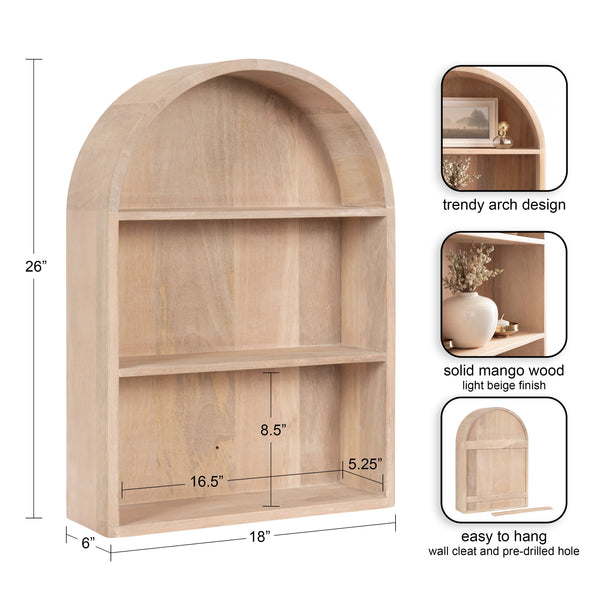 Arcott Arch Wall Shelf