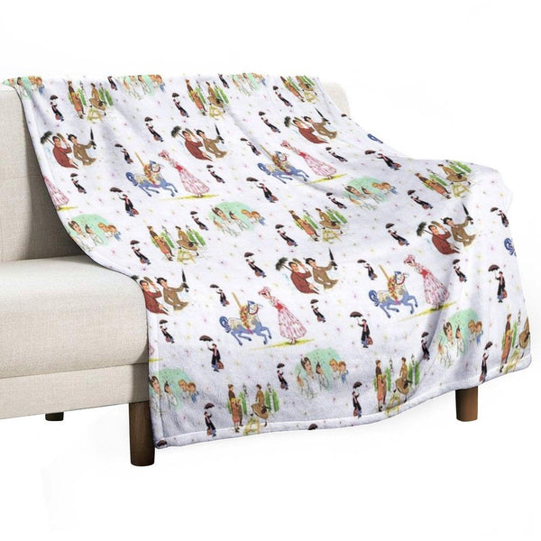 Mary Poppins IX Throw Blanket