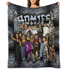 Lil Homies 90s Chicana Easy Care Throw Blanket